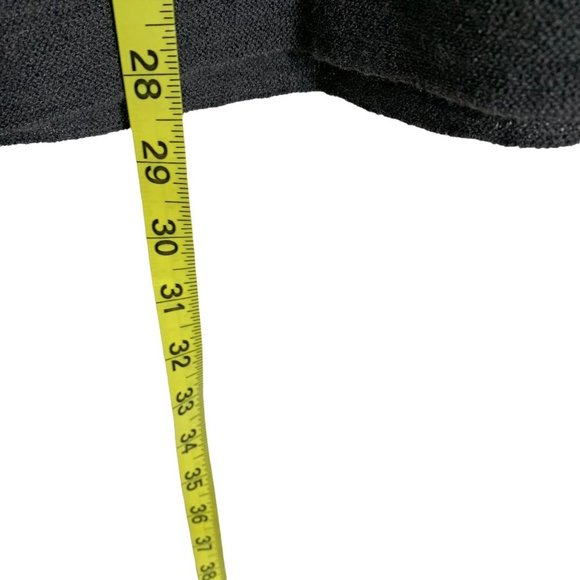 Eileen Fisher Dark Grey Wool Sleeveless Loose Knit Tank Top Medium - Picture 6 of 8